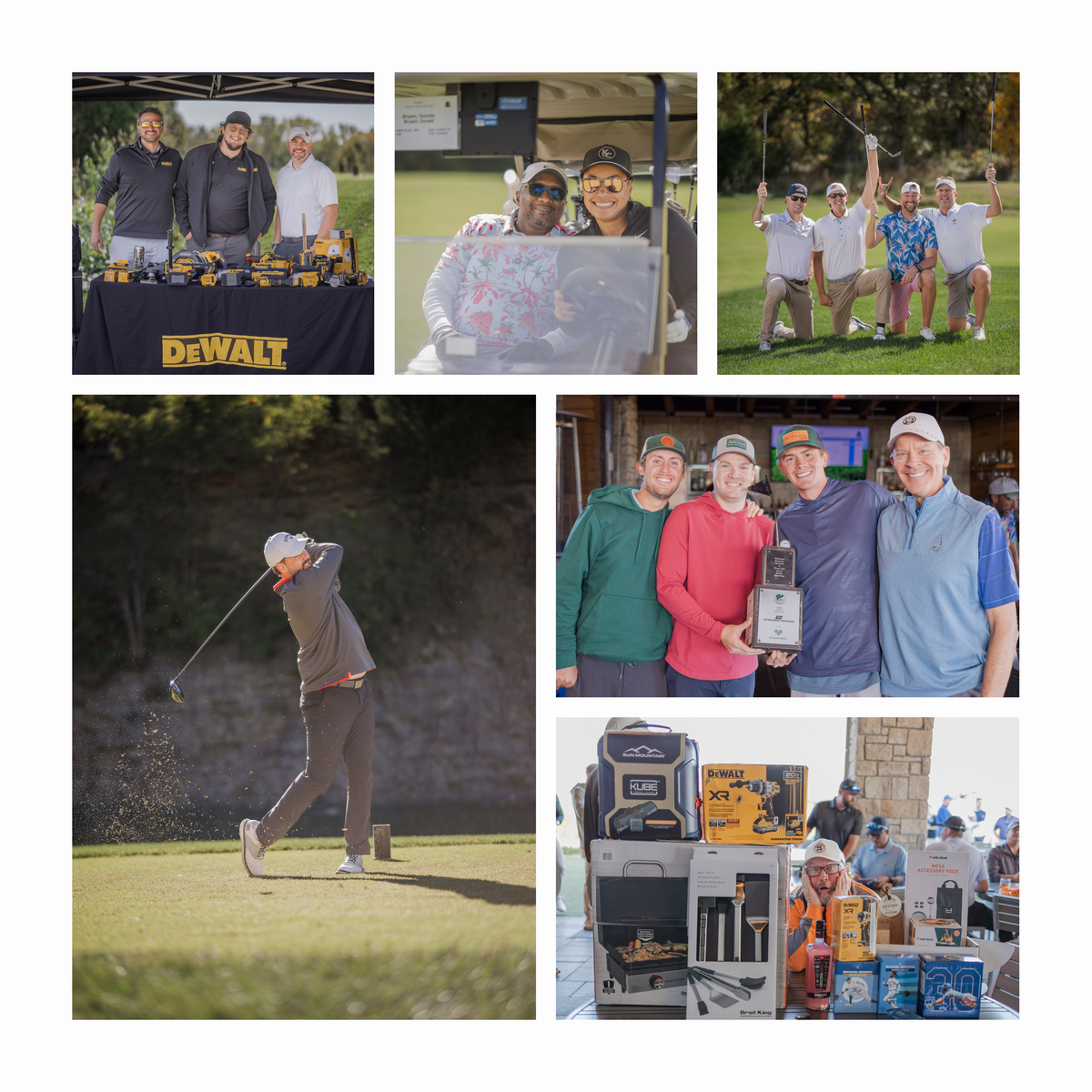 2024 Golf Outing Collage