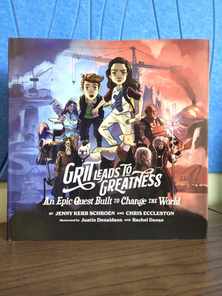 Grit Leads to Greatness book for outreach read alouds.