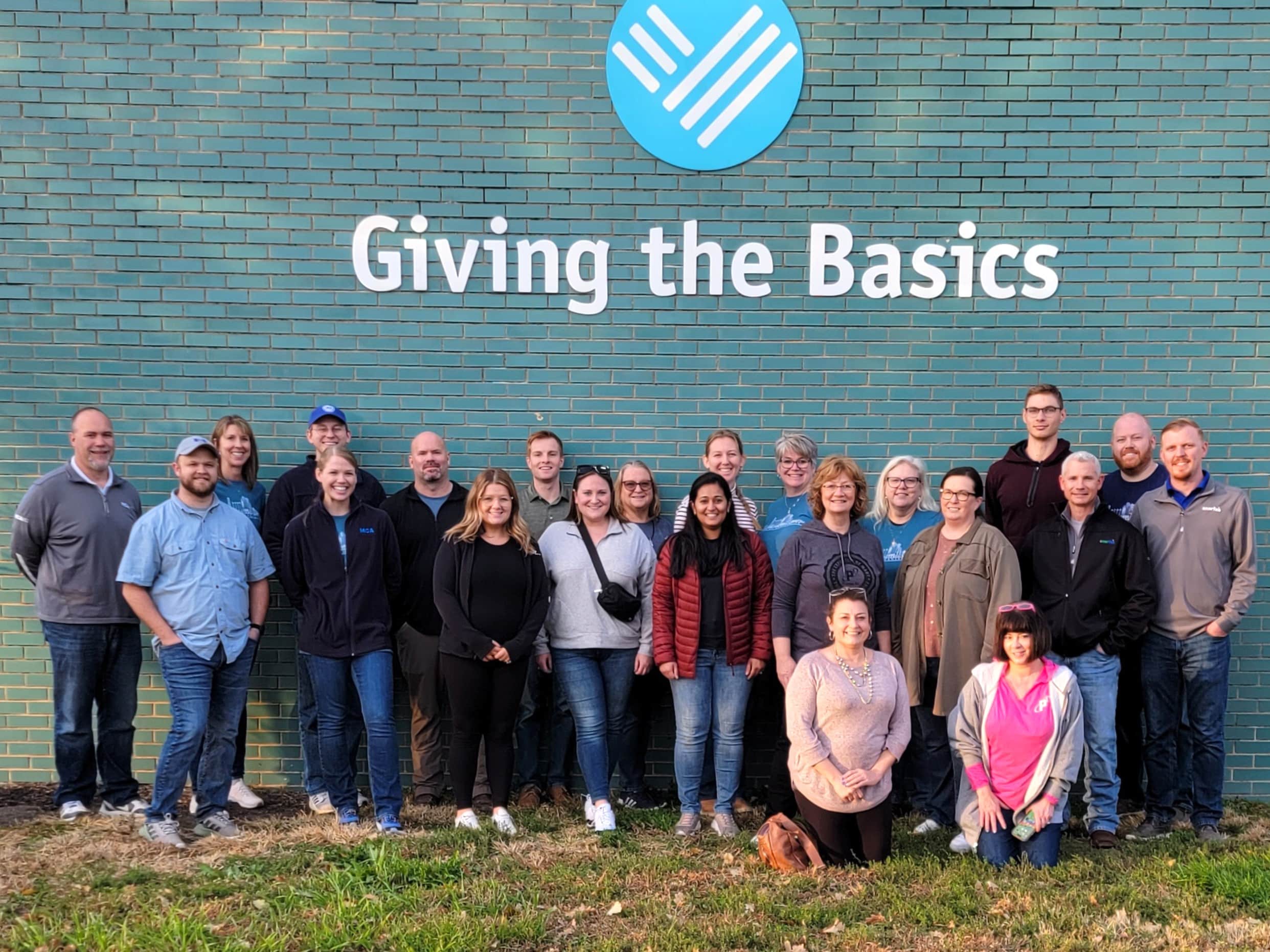 MCAKC volunteers at a Kansas City community service event.