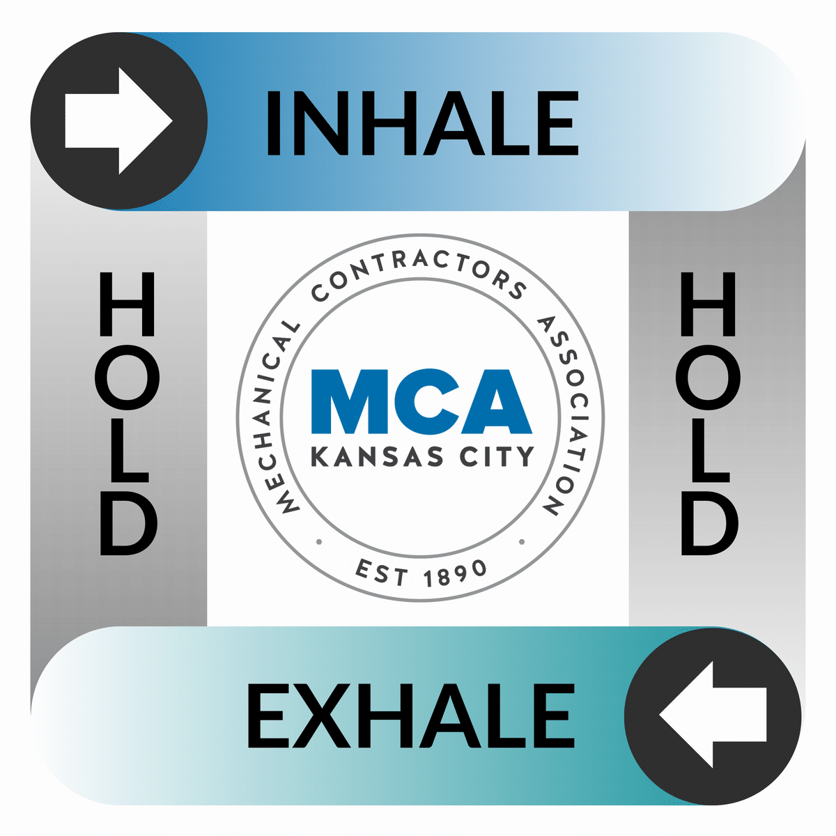 Box breathing sticker